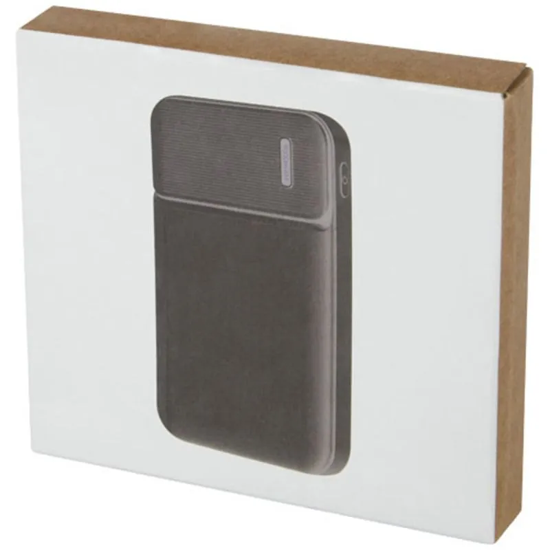 Batería externa de plástico reciclado de 5000 mAh Loop